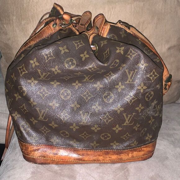 Vintage Louis Vuitton Monogram Noé Bucket Back - Picture 2 of 6